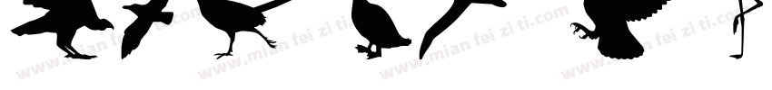 Birds of Paradise Personal us字体转换